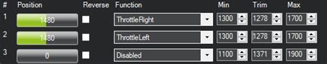 Skid Steer + Throttle mix query 